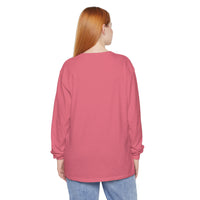 Spooky Scary Skeletons Comfort Colors Unisex Garment-dyed Long Sleeve T-Shirt