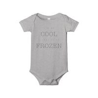 I'm So Cool I Used To Be Frozen Bella Canvas Infant Jersey One Piece
