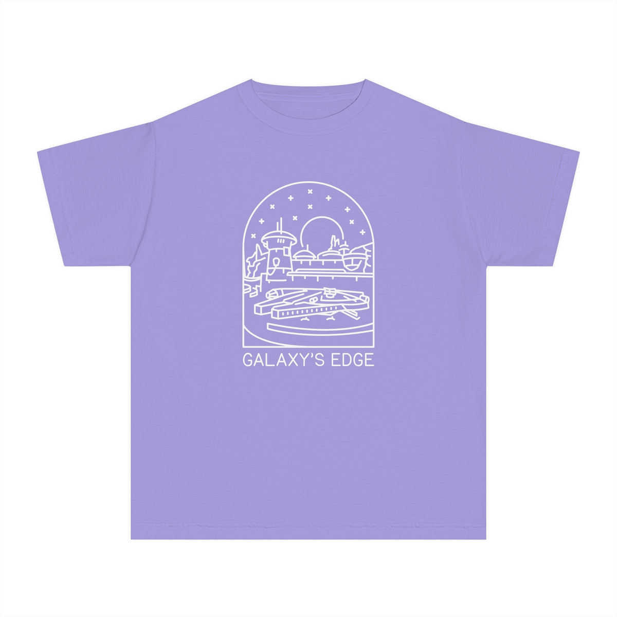 Galaxy's Edge Comfort Colors Youth Midweight Tee