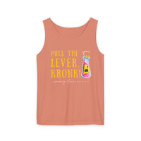 Pull The Lever Kronk Unisex Comfort Colors Garment-Dyed Tank Top