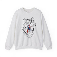 Congenital Heart Disease Awareness Gildan Unisex Heavy Blend™ Crewneck Sweatshirt