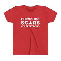 Chicks Dig Scars Bella Canvas Youth Short Sleeve Tee