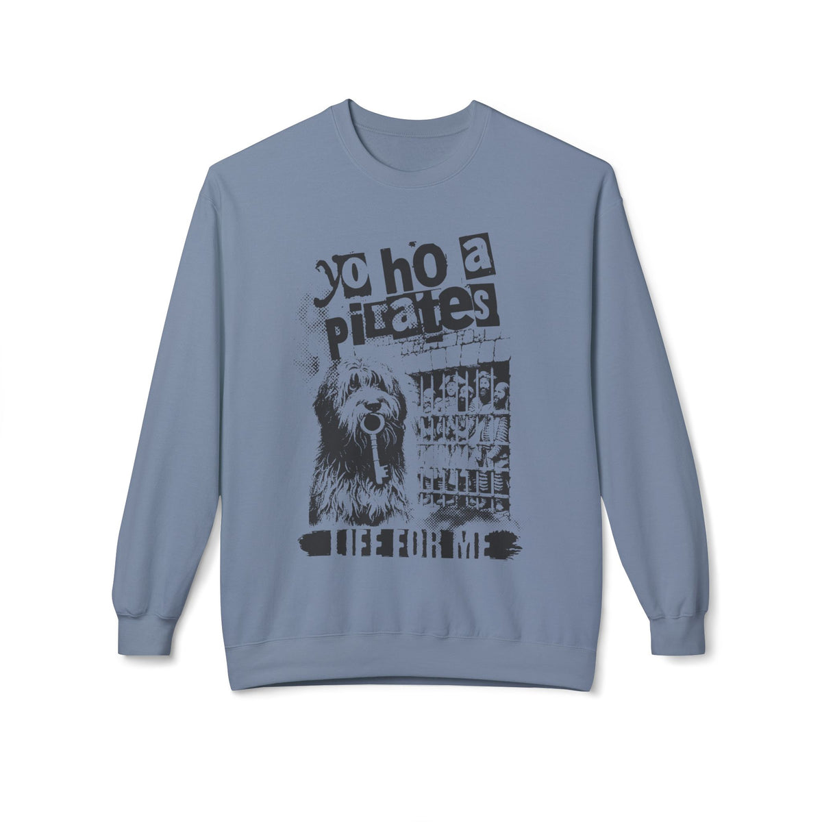 Yo Ho A Pirate's Life for Me Gildan Unisex Softstyle® Crewneck Sweatshirt