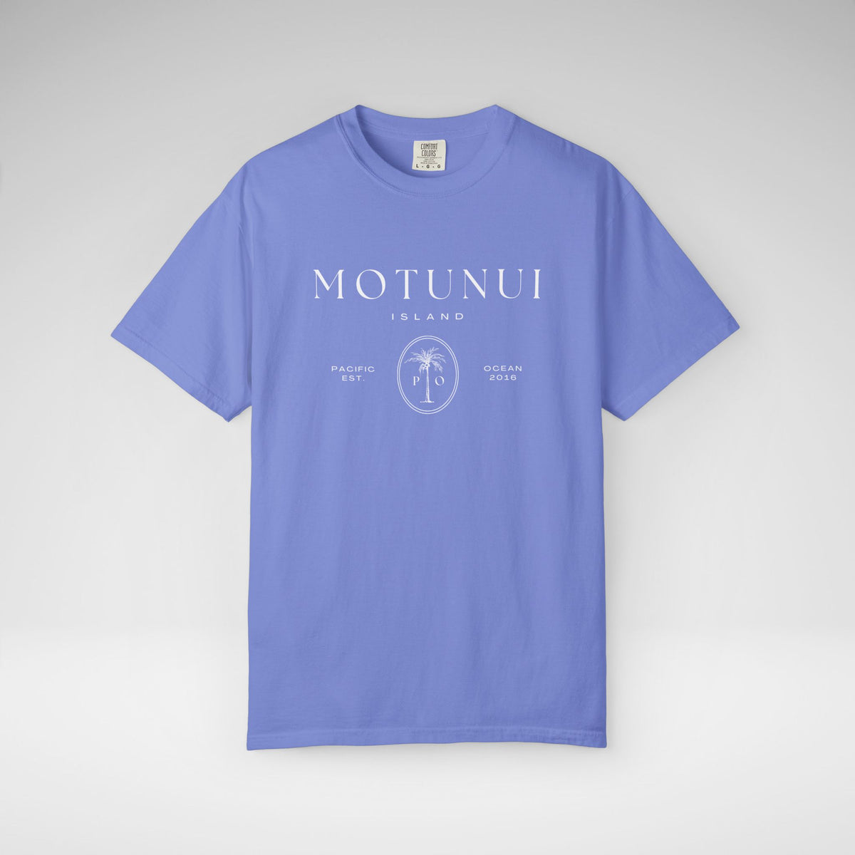 Motunui Island Comfort Colors Unisex Garment-Dyed T-shirt