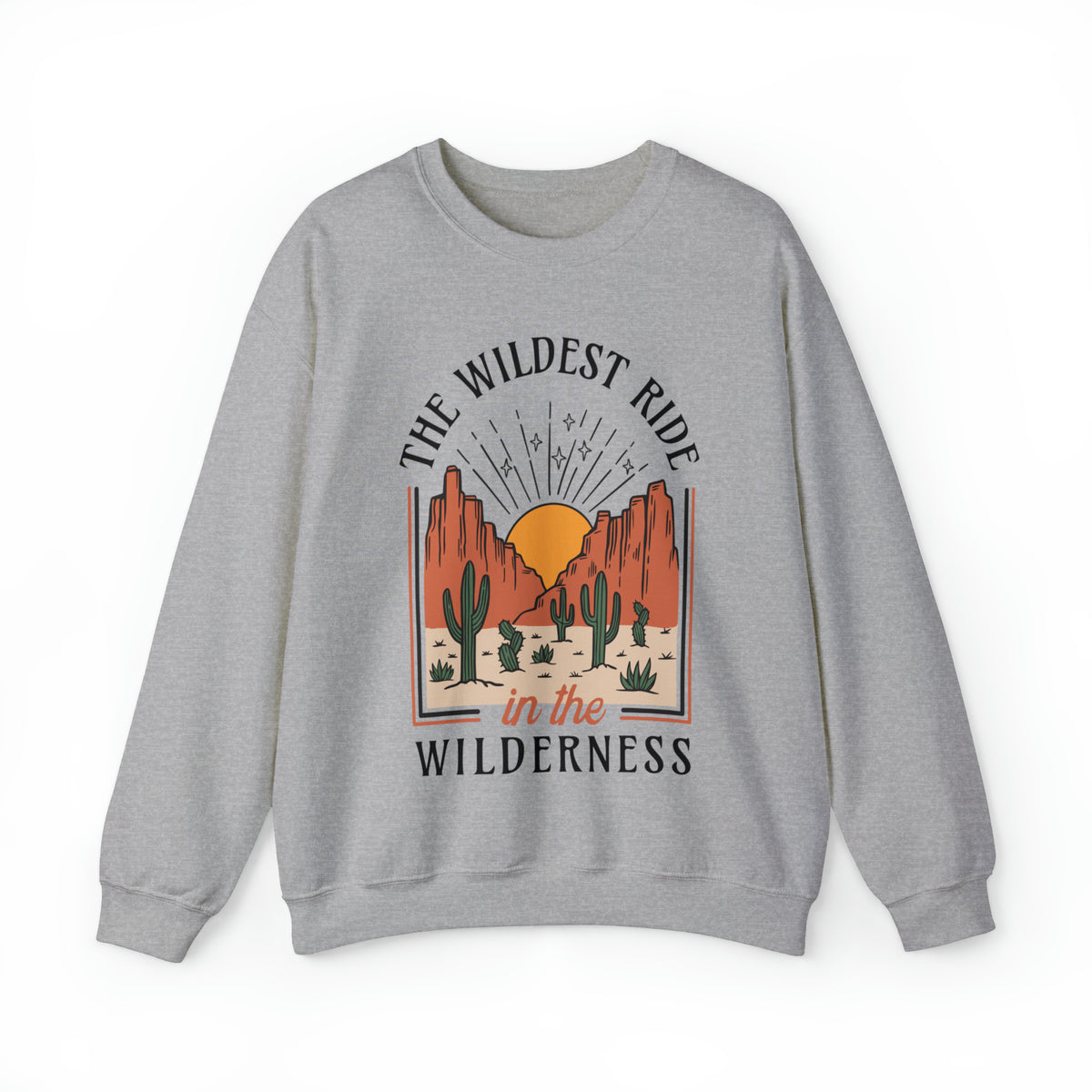 The Wildest Ride In The Wilderness Gildan Unisex Heavy Blend™ Crewneck Sweatshirt
