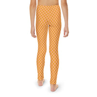 Checked Youth Full-Length Leggings
