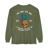 Yo Ho Treasure Cruise Comfort Colors Unisex Garment-dyed Long Sleeve T-Shirt