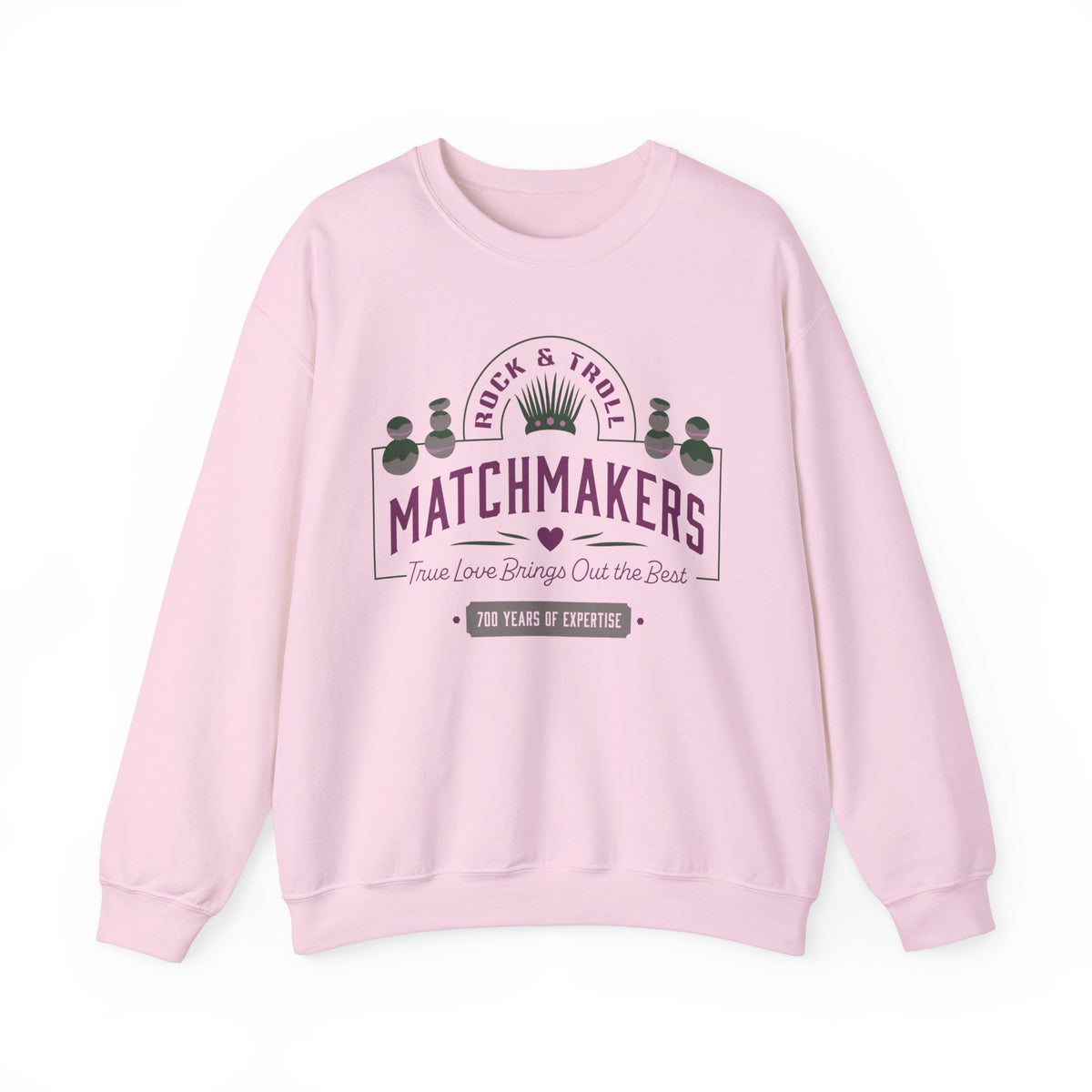 Rock And Troll Matchmakers Gildan Unisex Heavy Blend™ Crewneck Sweatshirt
