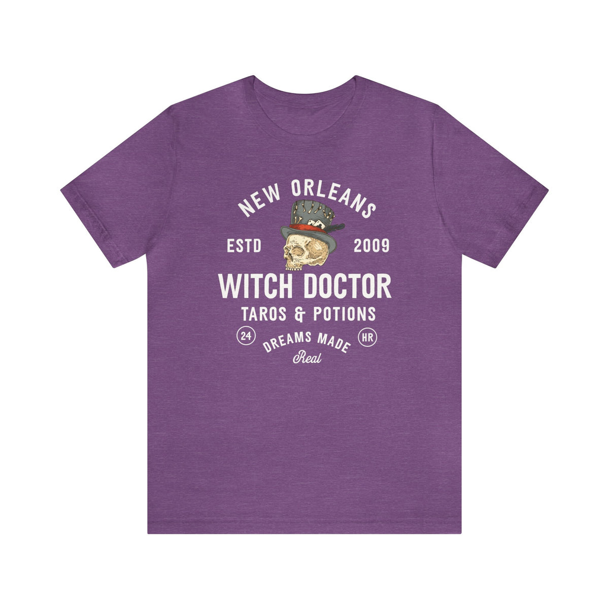 New Orleans Witch Doctor Bella Canvas Unisex Jersey Short Sleeve Tee