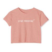 Stay Magical Women's Festival Crop Top