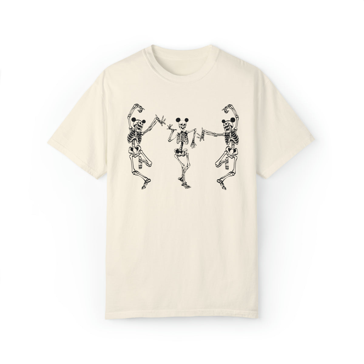 Dancing Skeletons with Ears Comfort Colors Unisex Garment-Dyed T-shirt