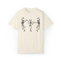Dancing Skeletons with Ears Comfort Colors Unisex Garment-Dyed T-shirt