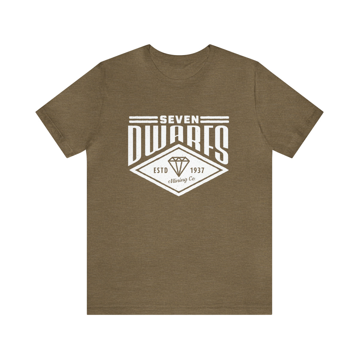 Seven Dwarfs Mining Co. Bella Canvas Unisex Jersey Short Sleeve Tee