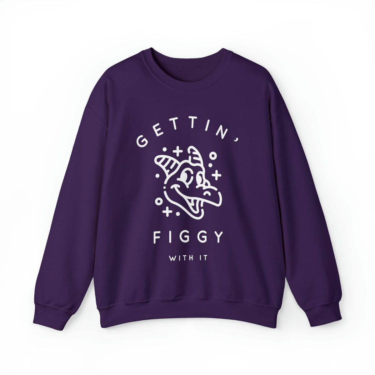 Gettin' Figgy With It Gildan Unisex Heavy Blend™ Crewneck Sweatshirt