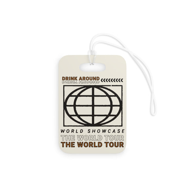 Drink Around the World Tour Passport Tag