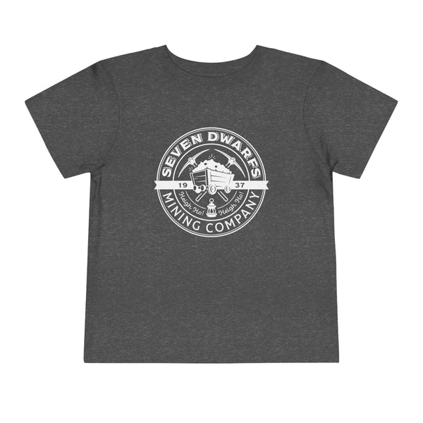 Seven Dwarfs Mining Company Bella Canvas Toddler Short Sleeve Tee
