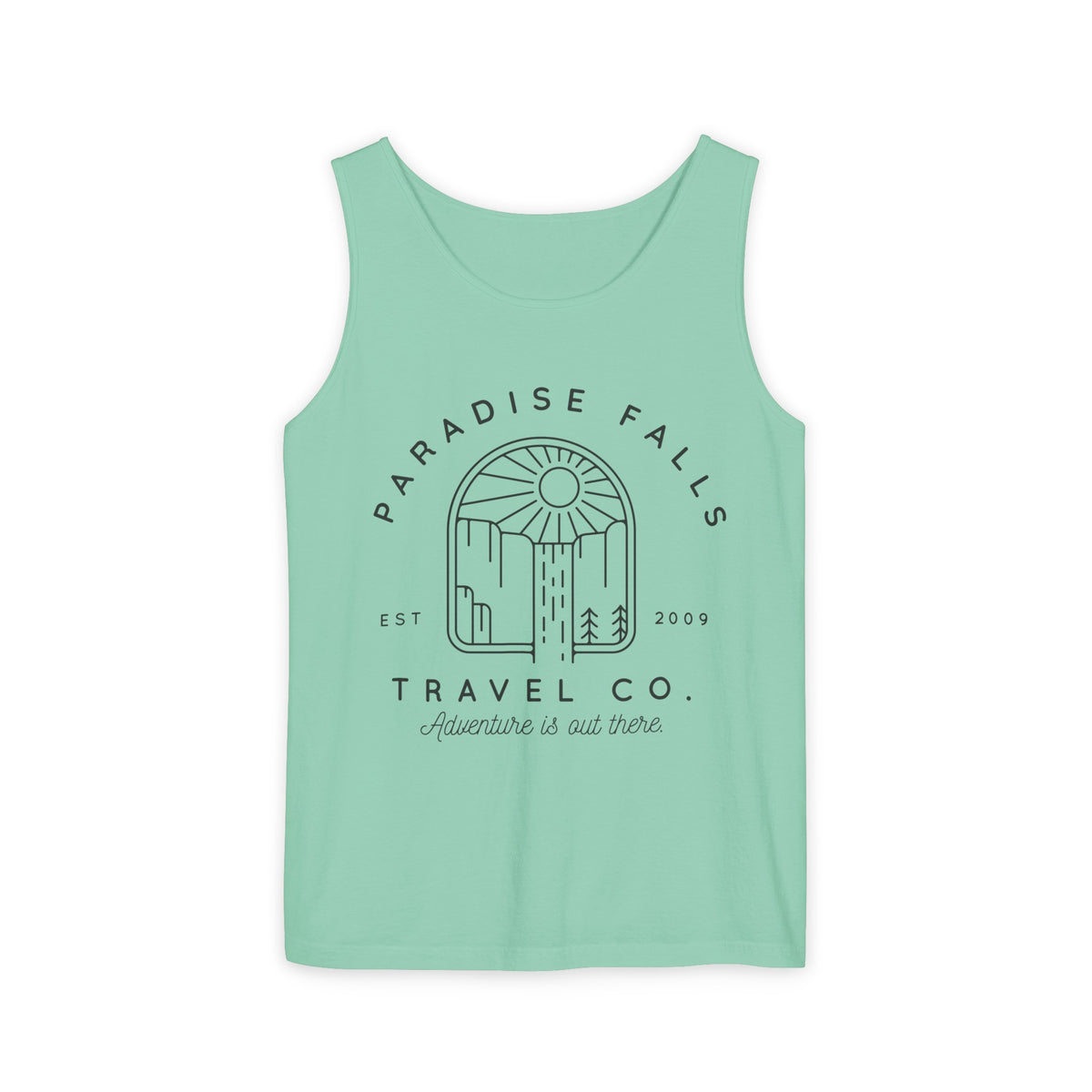 Paradise Falls Comfort Colors Unisex Garment-Dyed Tank Top