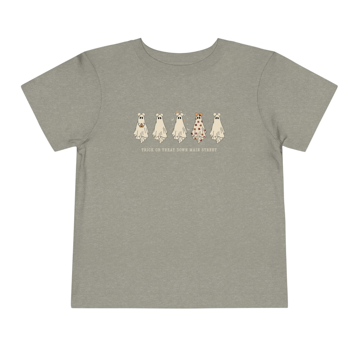 Trick or Treat Down Main Street Toddler Short Sleeve Tee