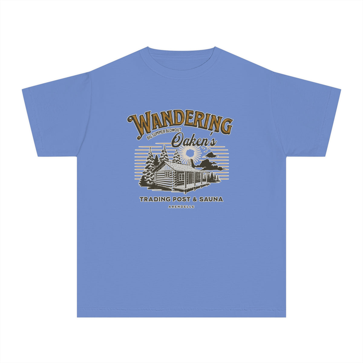 Wandering Oaken’s Trading Post Comfort Colors Youth Midweight Tee