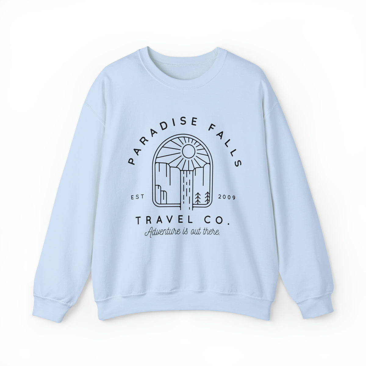 Paradise Falls Vacation Co. Gildan Unisex Heavy Blend™ Crewneck Sweatshirt