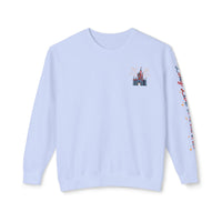 Long Live All The Magic We Made Patriotic Unisex Lightweight Comfort Colors Crewneck Sweatshirt