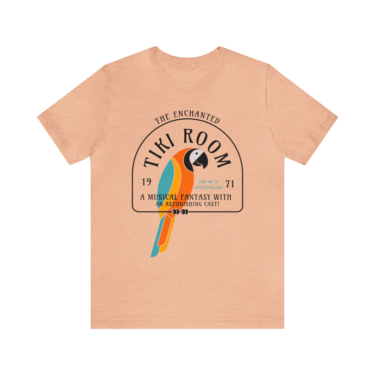 Enchanted Tiki Room Bella Canvas Unisex Jersey Short Sleeve Tee