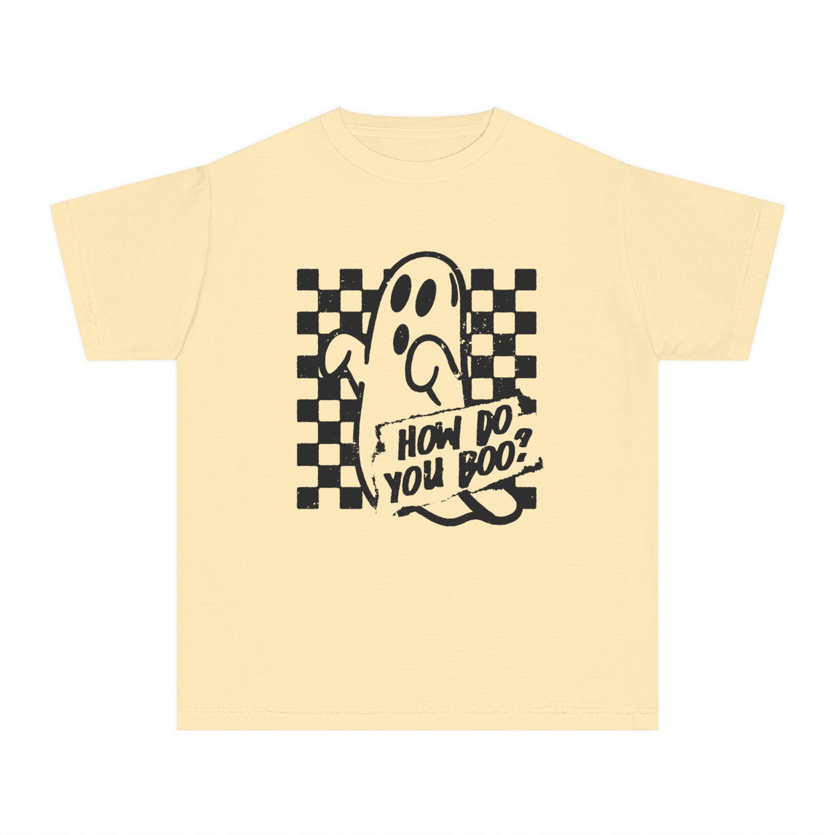 How Do You Boo? Comfort Colors Youth Midweight Tee