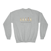 Trick or Treat Down Main Street Youth Crewneck Sweatshirt