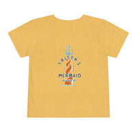 Triton's Mermaid Security Bella Canvas Toddler Short Sleeve Tee