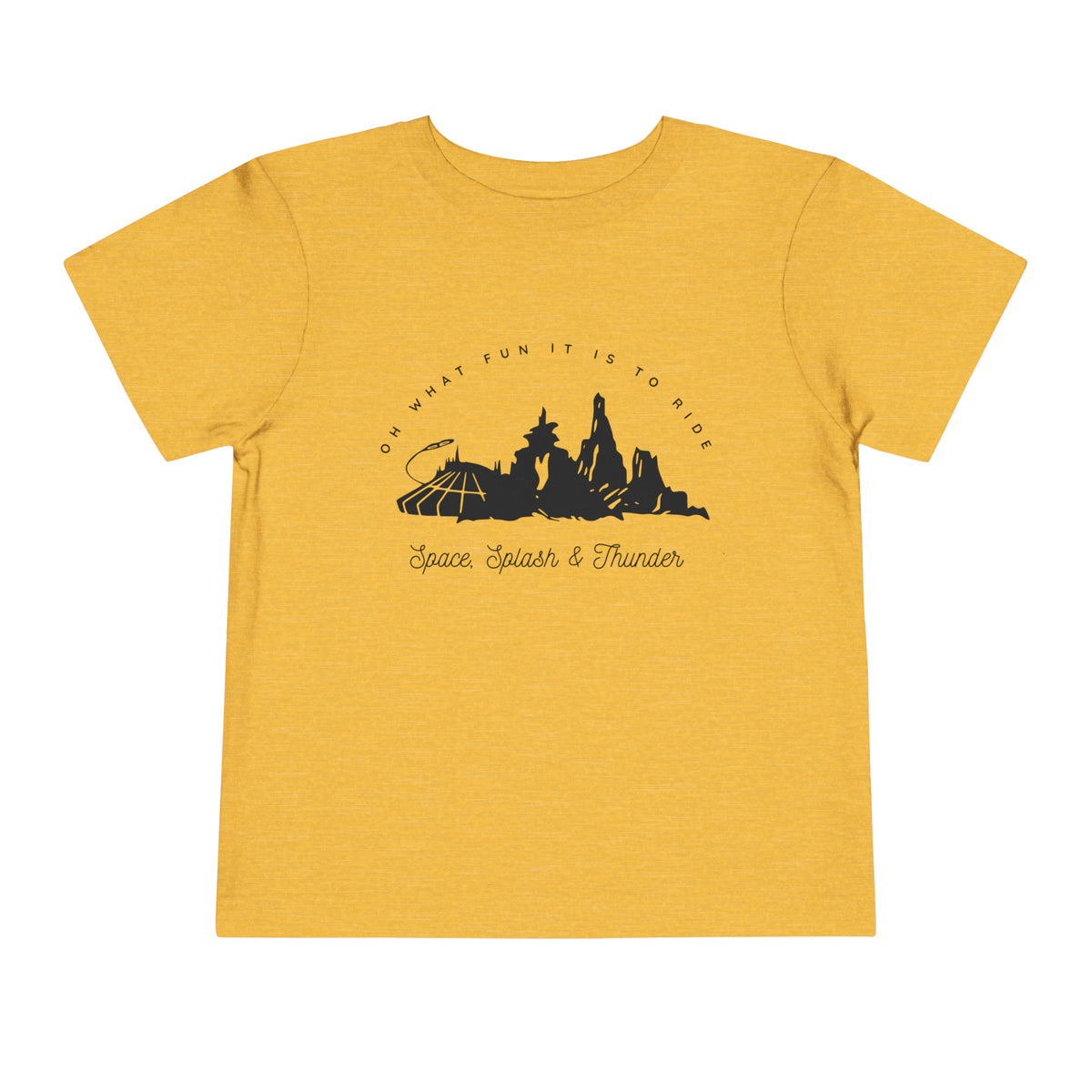 Oh What Fun It Is To Ride Bella Canvas Toddler Short Sleeve Tee