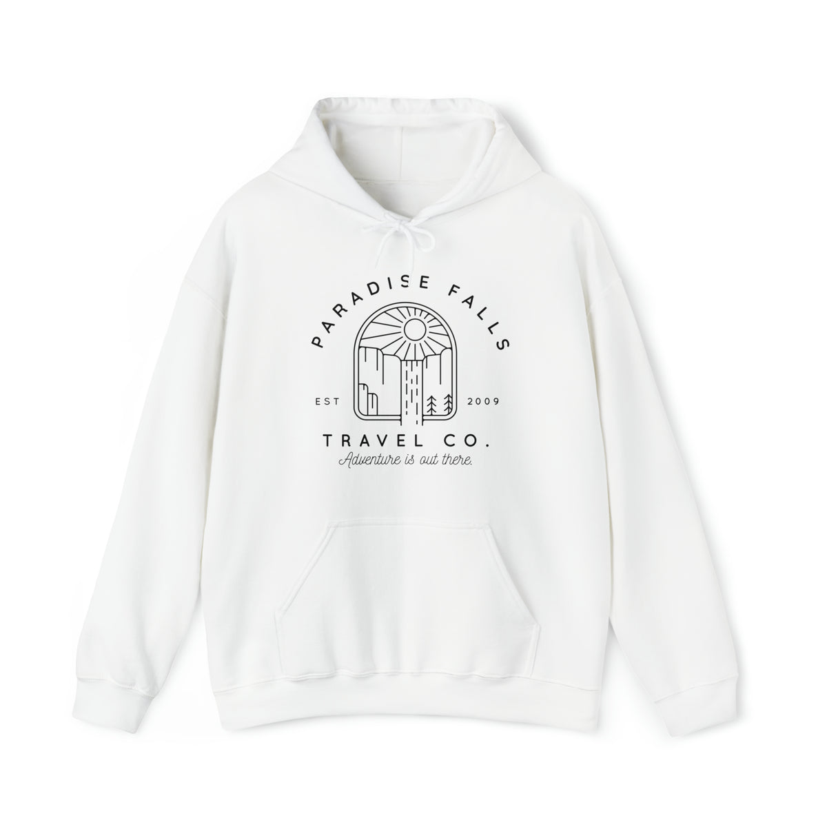 Paradise Falls Vacation Co. Gildan Unisex Heavy Blend™ Hooded Sweatshirt