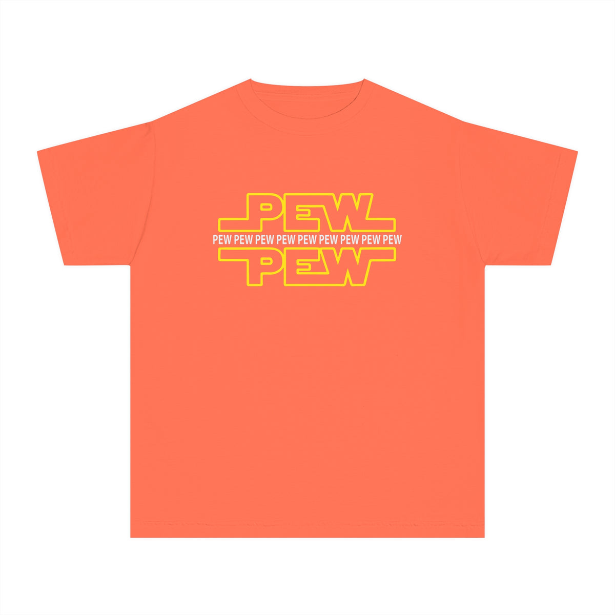 PEW PEW PEW Comfort Colors Youth Midweight Tee