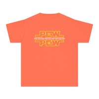 PEW PEW PEW Comfort Colors Youth Midweight Tee