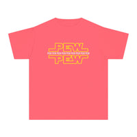 PEW PEW PEW Comfort Colors Youth Midweight Tee
