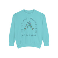 Most Magical Time Of The Year Comfort Colors Unisex Garment-Dyed Sweatshirt