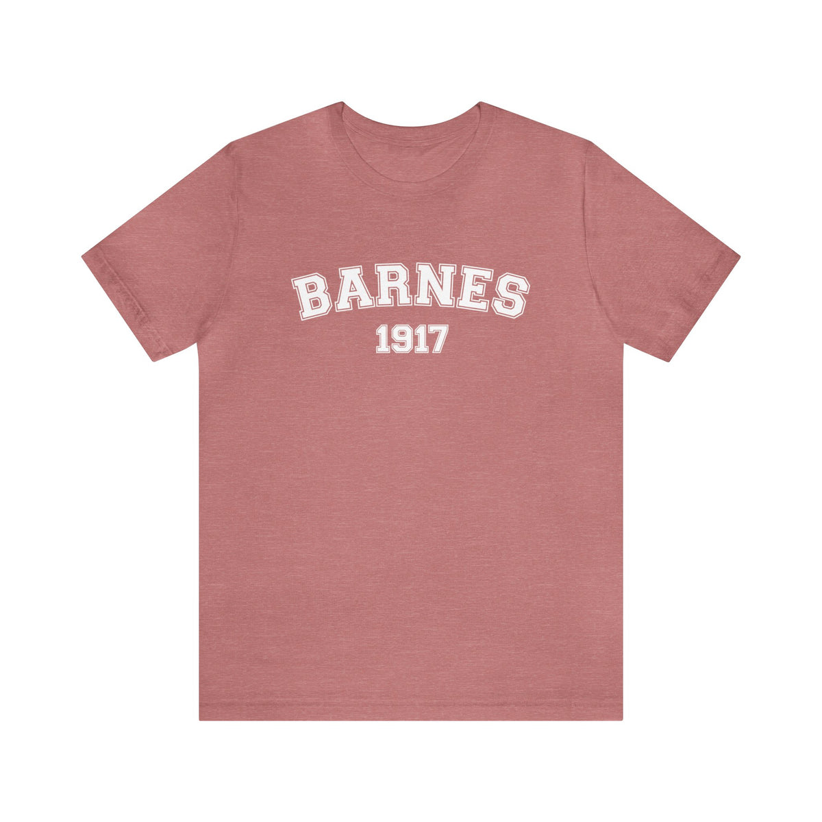 Barnes Bella Canvas Unisex Jersey Short Sleeve Tee