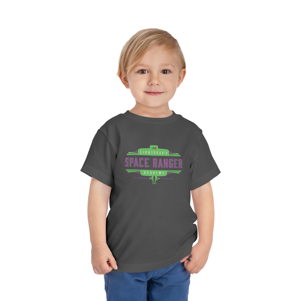 Lightyear's Space Ranger Academy Bella Canvas Toddler Short Sleeve Tee