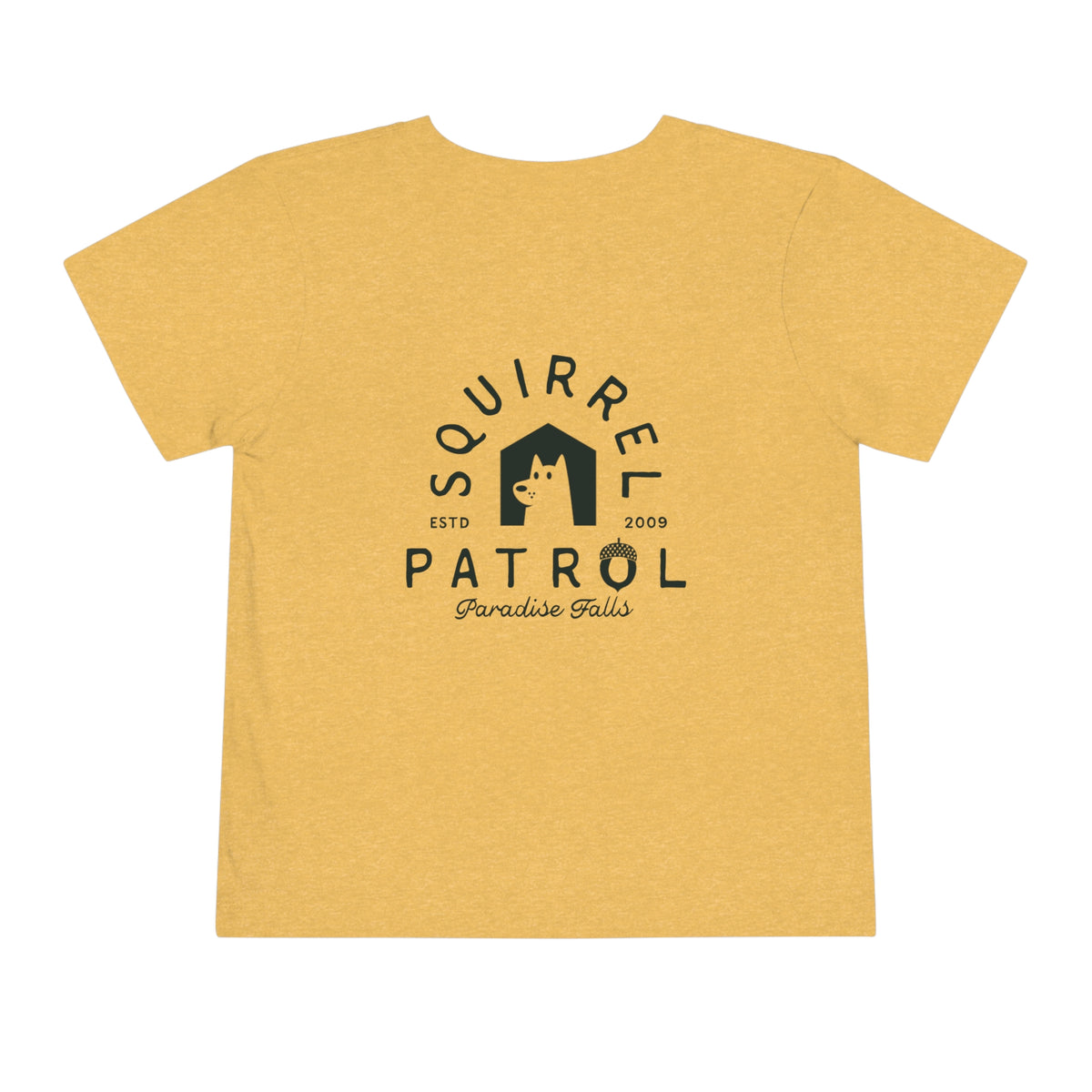 Squirrel Patrol Bella Canvas Toddler Short Sleeve Tee