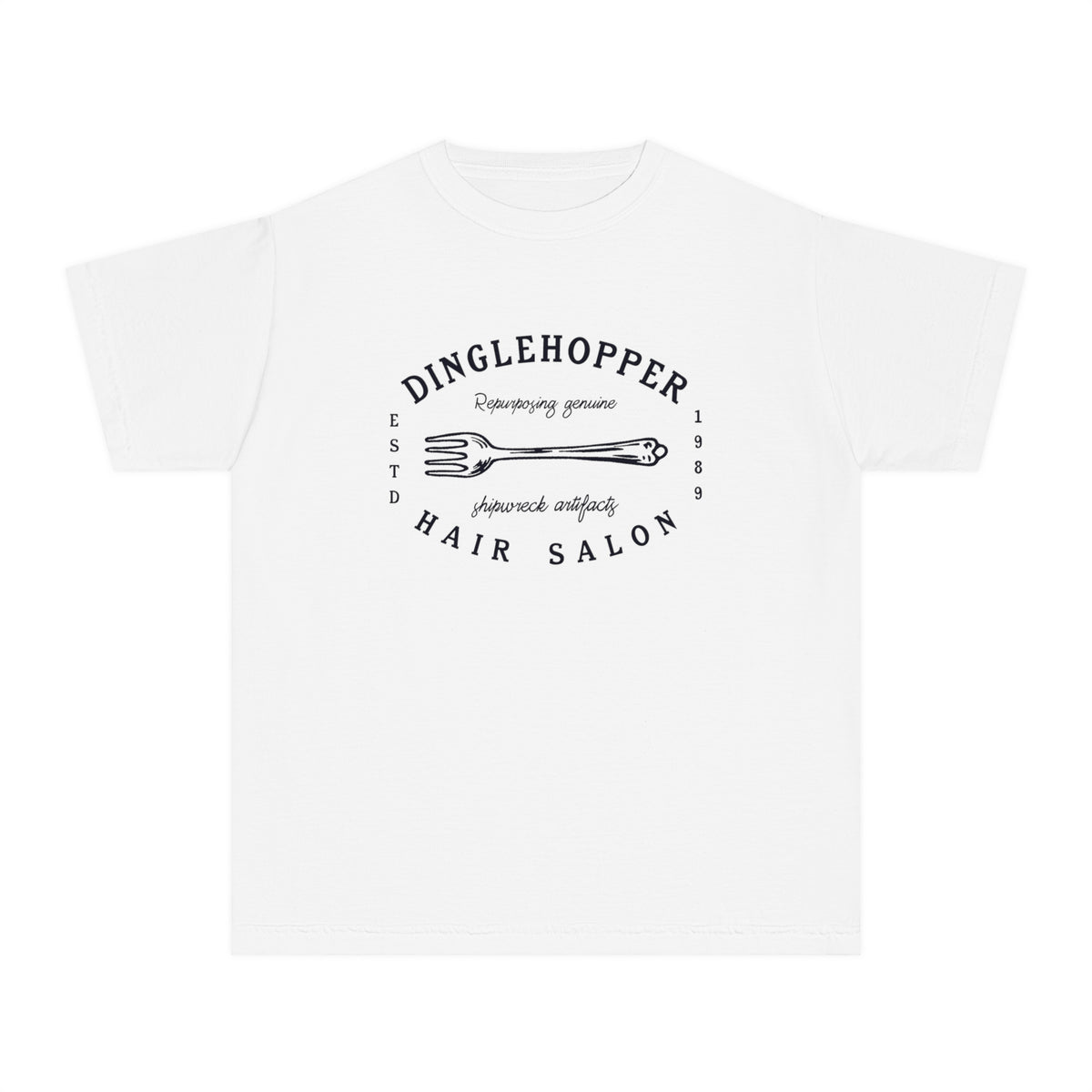 Dinglehopper Hair Salon Comfort Colors Youth Midweight Tee