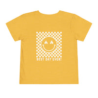 Best Day Ever Bella Canvas Toddler Short Sleeve Tee