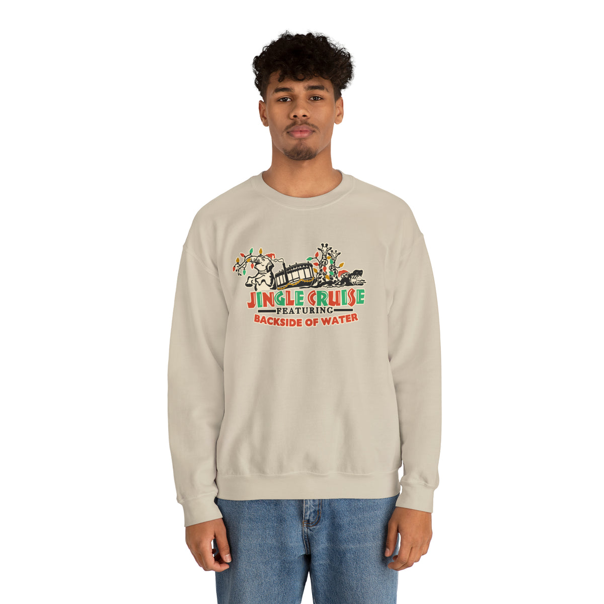 Jingle Cruise Gildan Unisex Heavy Blend™ Crewneck Sweatshirt