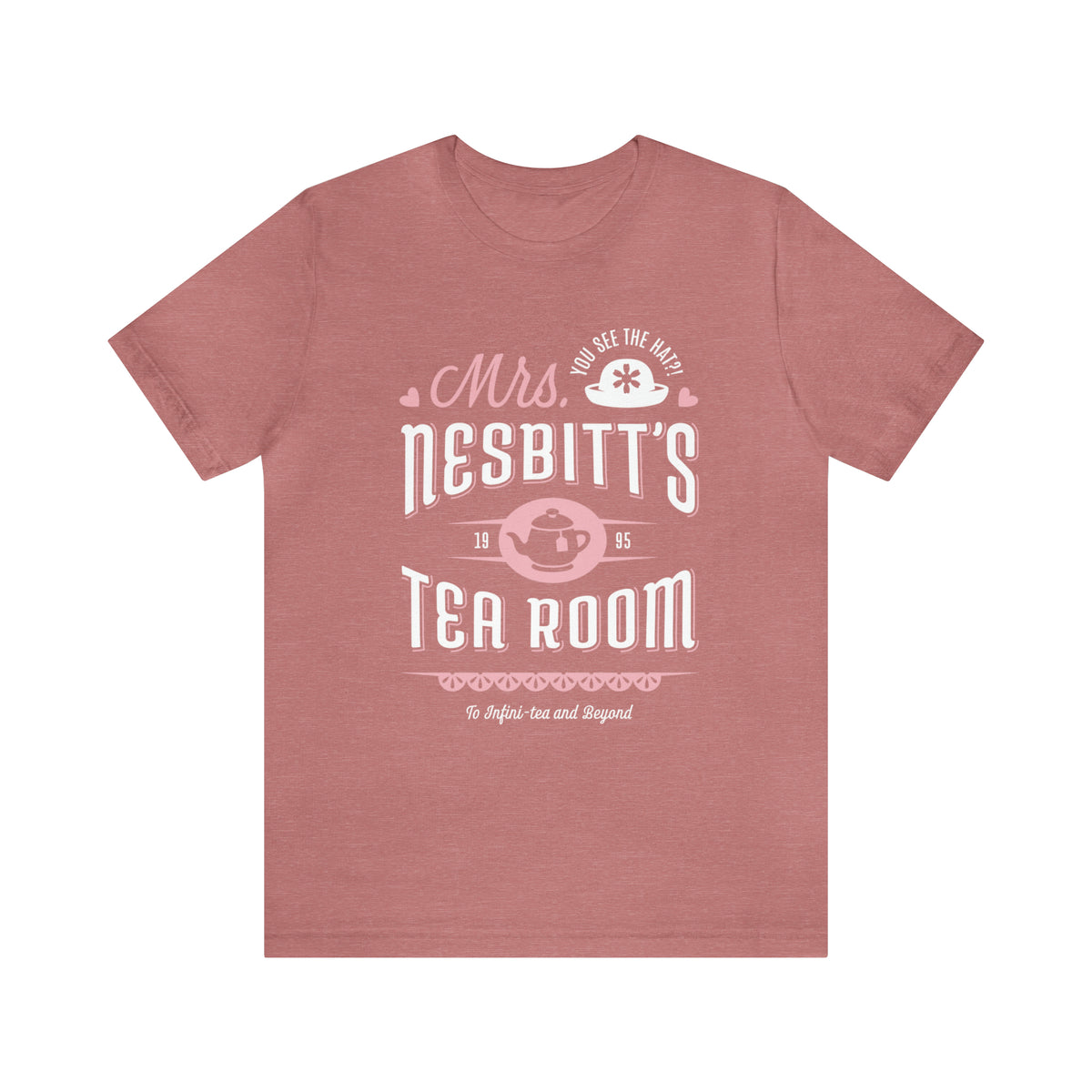 Mrs. Nesbitt’s Tea House Bella Canvas Unisex Jersey Short Sleeve Tee