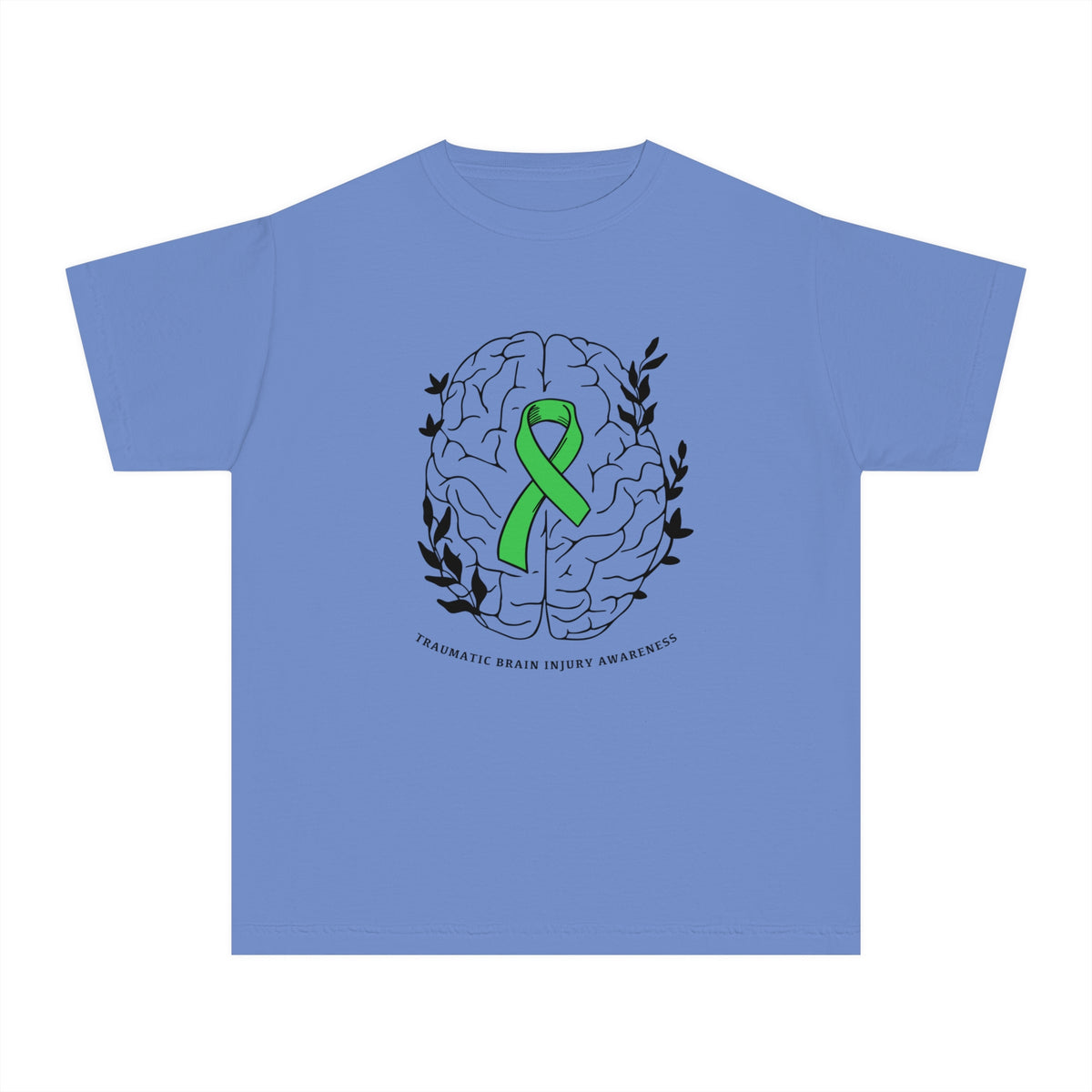 TBI Awareness Comfort Colors Youth Midweight Tee