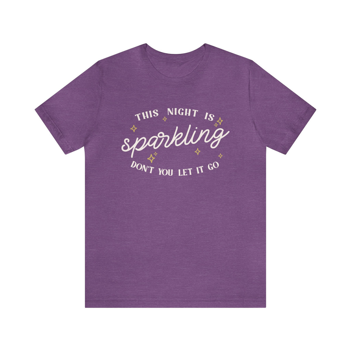 The Night Is Sparkling Bella Canvas Unisex Jersey Short Sleeve Tee