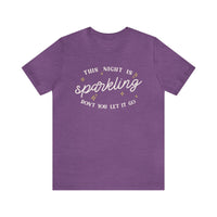 The Night Is Sparkling Bella Canvas Unisex Jersey Short Sleeve Tee