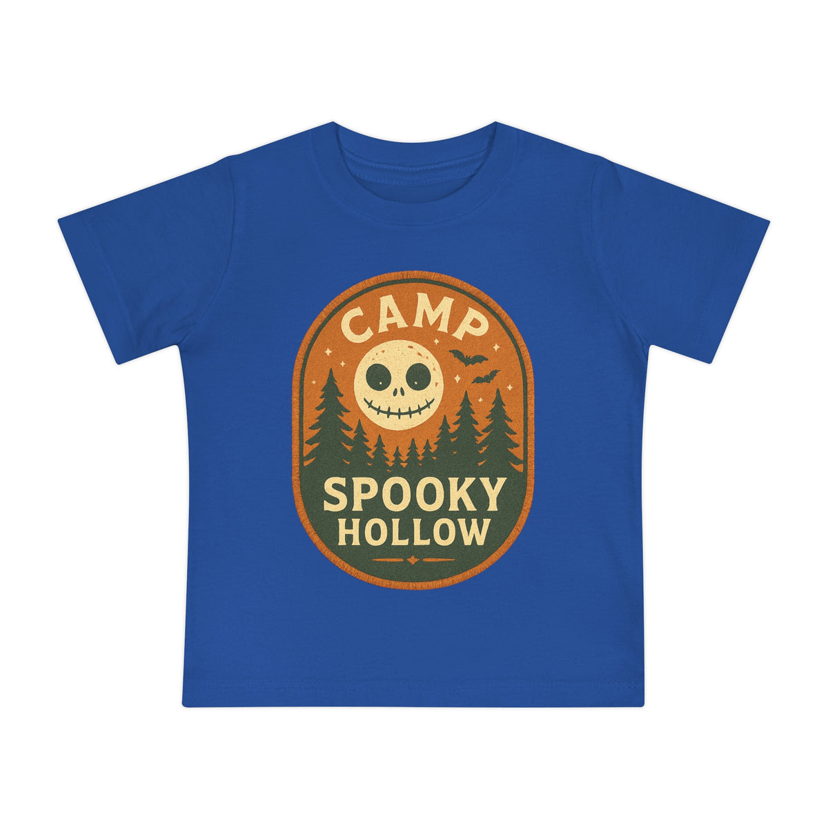 Camp Spooky Hollow Bella Canvas Baby Short Sleeve T-Shirt