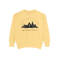 Oh What Fun It Is To Ride Comfort Colors Unisex Garment-Dyed Sweatshirt