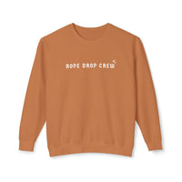 Rope Drop Crew Unisex Lightweight Comfort Colors Crewneck Sweatshirt
