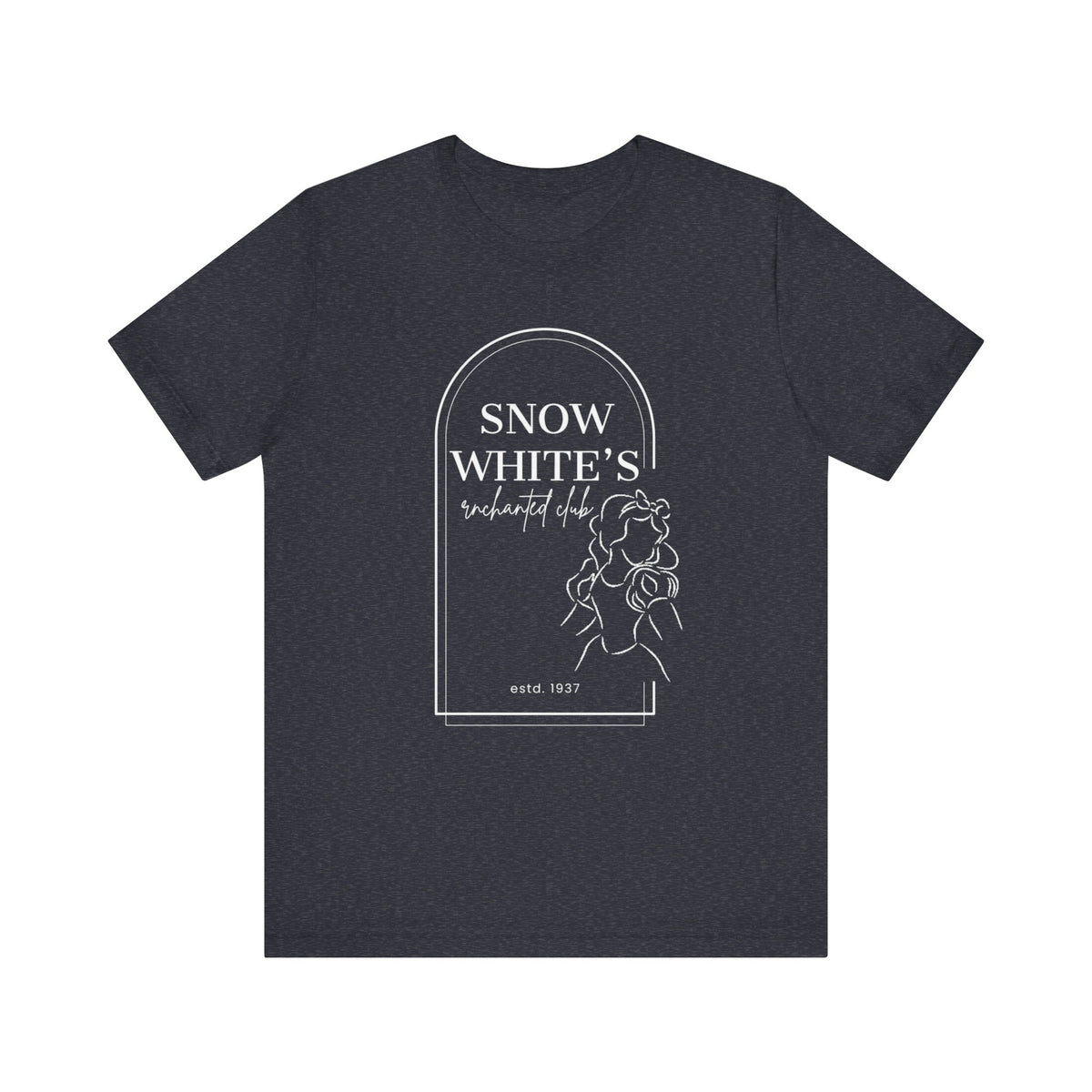 Snow White's Enchanted Club Bella Canvas Unisex Jersey Short Sleeve Tee