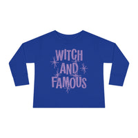 Witch and Famous Rabbit Skins Toddler Long Sleeve Tee